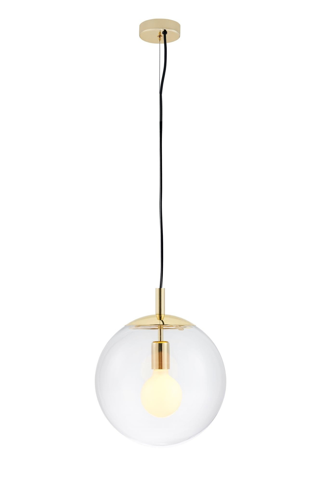 Kaspa :: Lampa wisząca Alur złota rozm. M