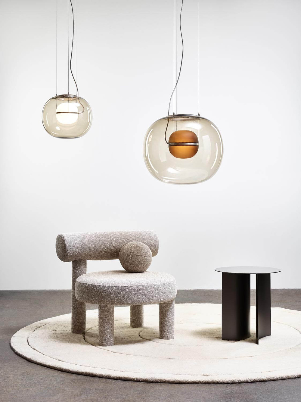 Brokis :: Big One Small hanging lamp, height 31 cm