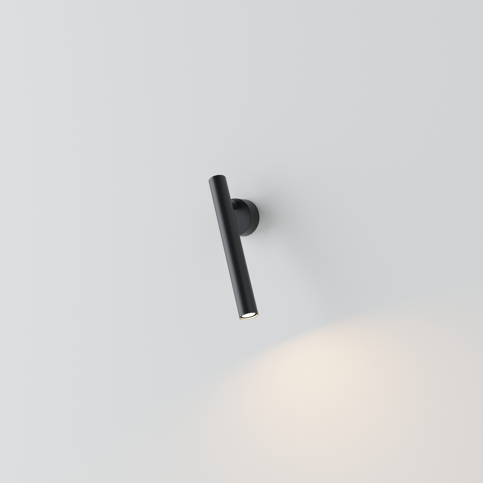 Robin :: Rui Wandleuchte / Wandleuchte, Länge 20 cm, schwarz