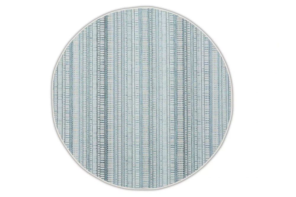 Roolf Living :: Outdoor carpet Zulu Blue Round