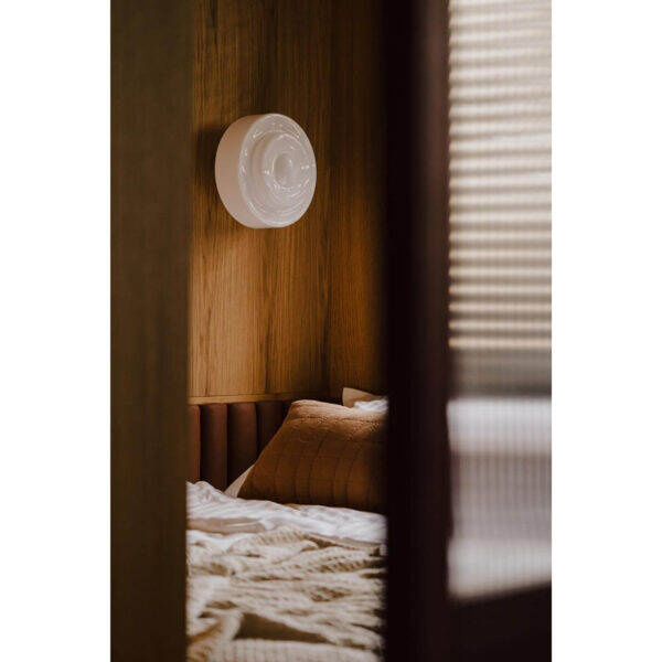 Embassy Interiors :: Mémoire Glas-Messing-Wand-/Deckenleuchte, Durchmesser 30 cm