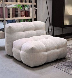 Nordic Line :: Michelle (ehemals Michelin) Polstersessel, Breite 96 cm, grau