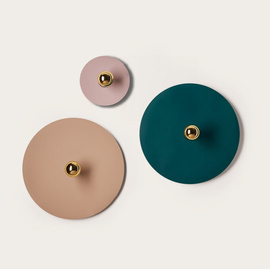 Aromas :: Flat wall lamp / sconce diameter 30-90 cm round color to choose from
