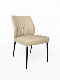 Mobitec :: Stuhl aus Metall Enora Breite 52 cm beige