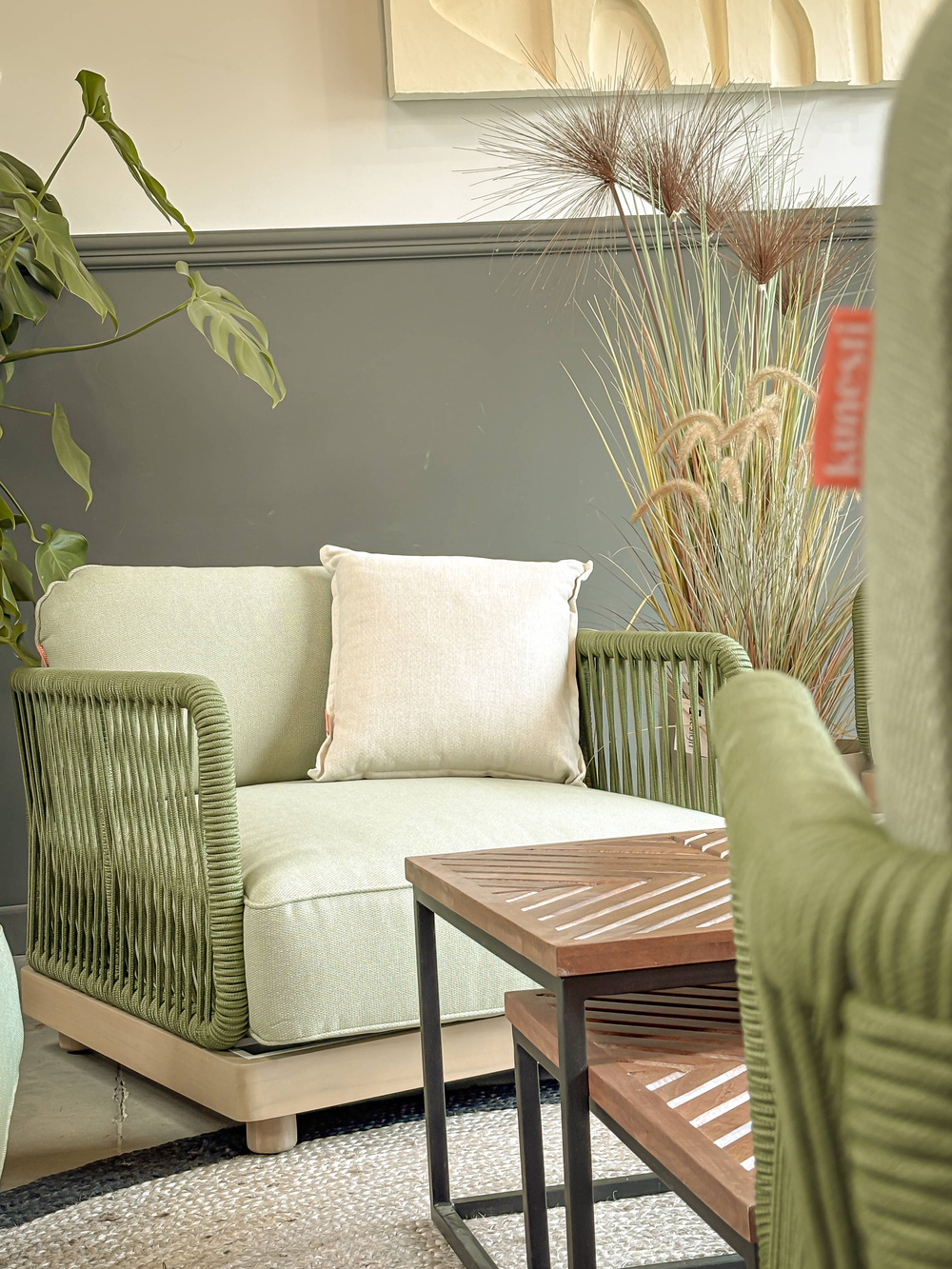 Kunesti :: Green it up garden chair, green, width 85 cm