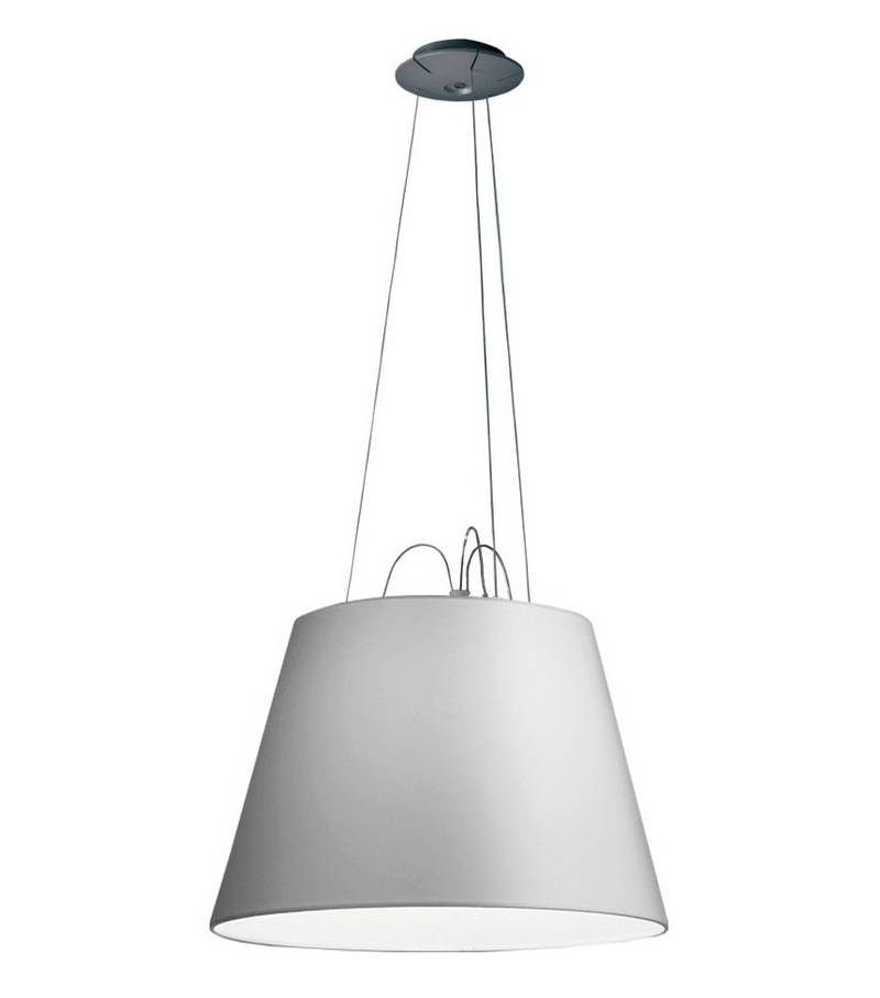 Artemide :: Lampa wisząca Tolomeo Mega szara śr. 52 cm