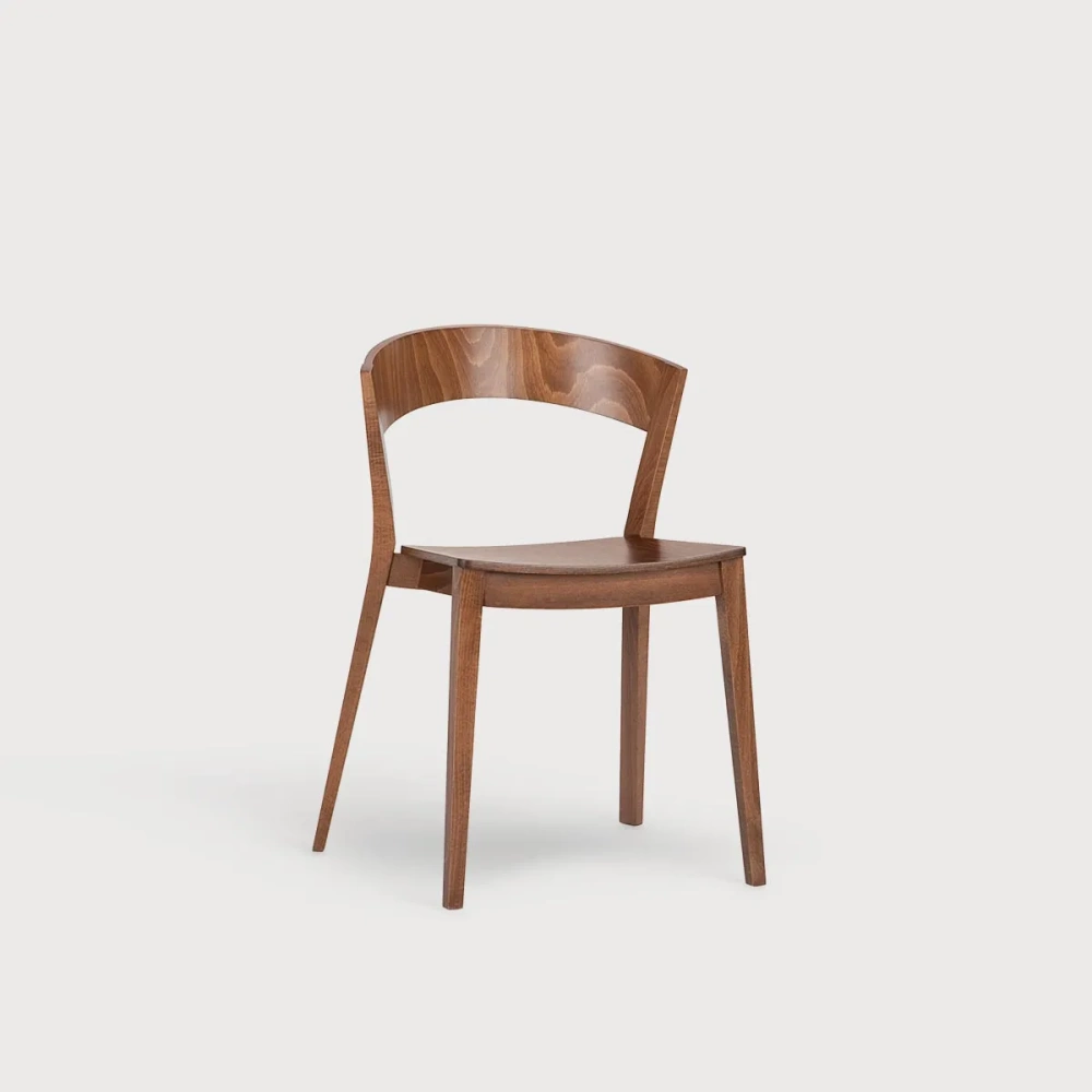 Paged :: Archer A-4800 chair, width 54 cm, green beech upholstered seat