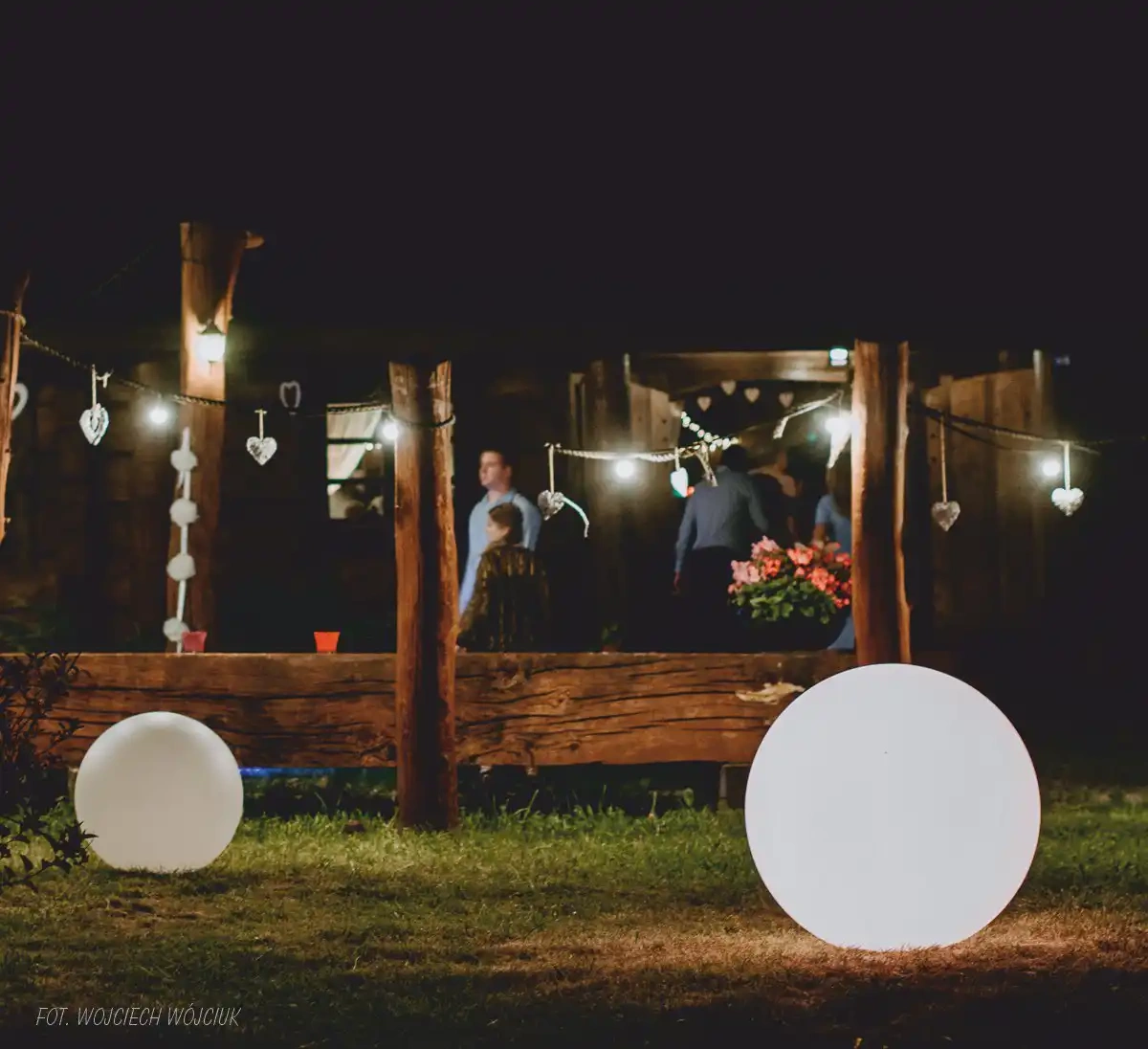 Micante :: Lampa stojąca mBall śr. 80cm (zewnętrzna) 3000K IP65