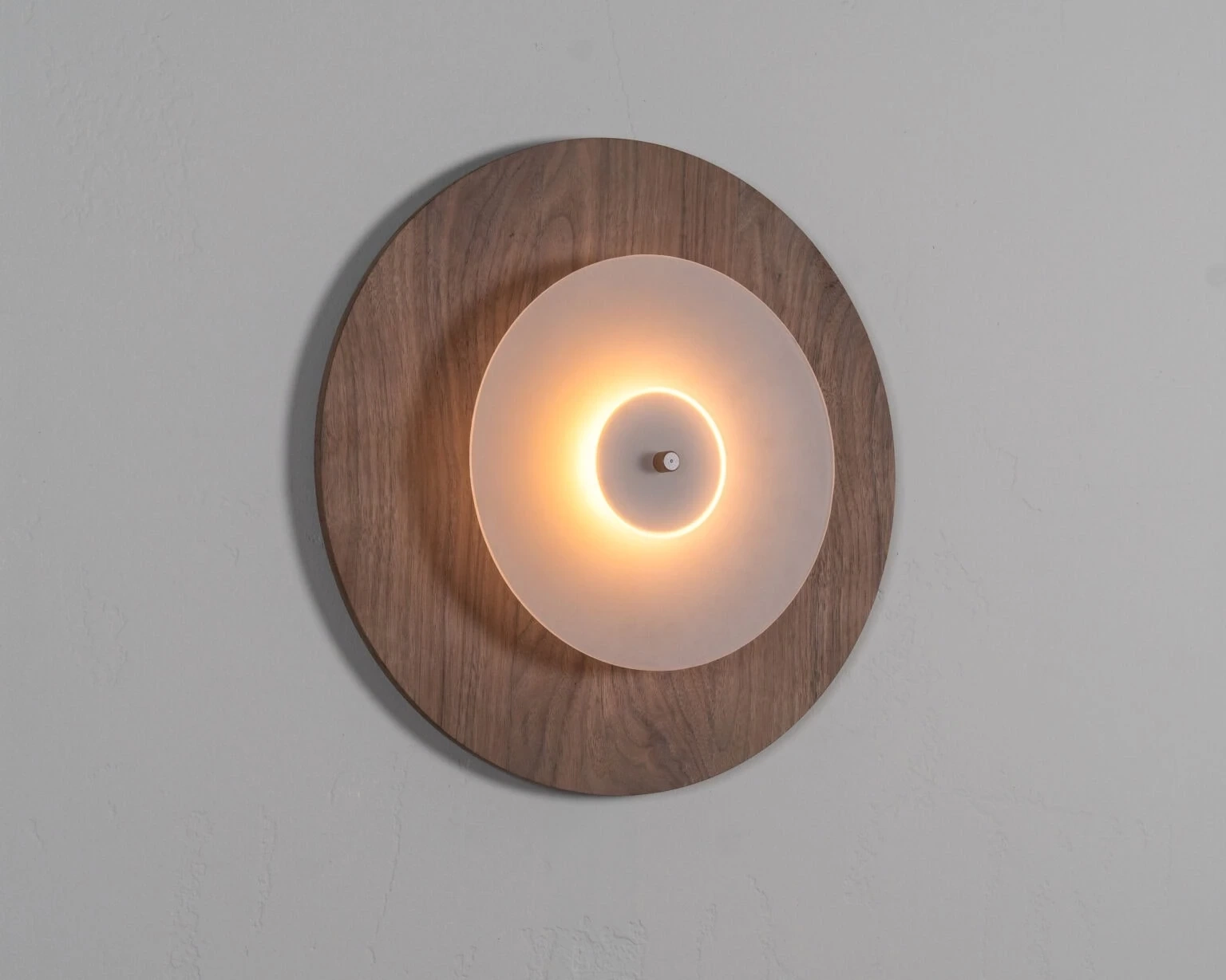 Loftlight :: Lampa ścienna / kinkiet Aeroplan Wood śr. 47 cm 