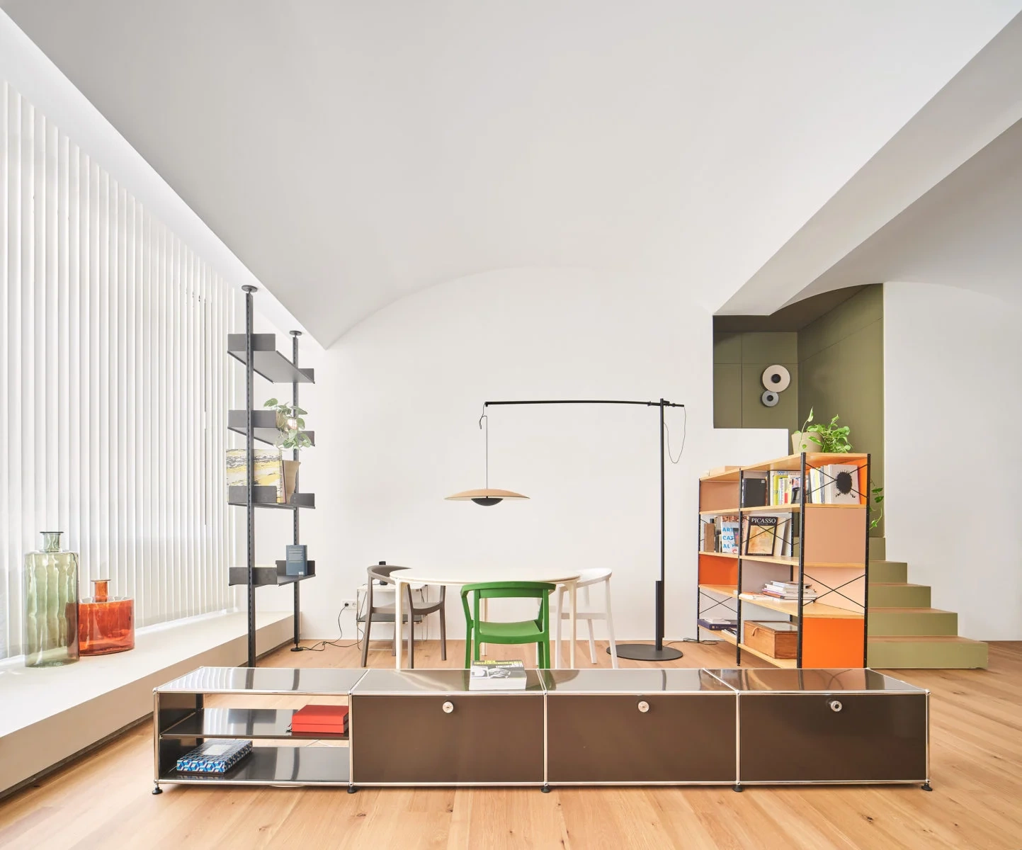 MARSET :: Lampa podłogowa Ginger gł. 232 cm czarna