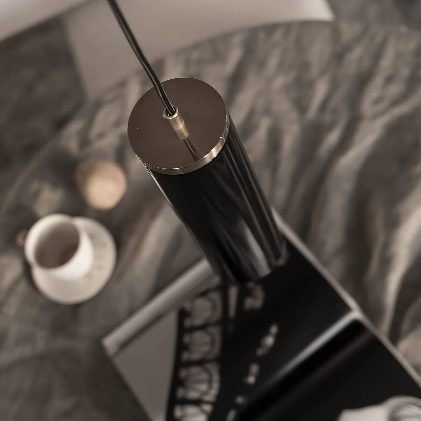 Embassy Interiors :: Copenhagen hanging lamp, black, height 25 cm