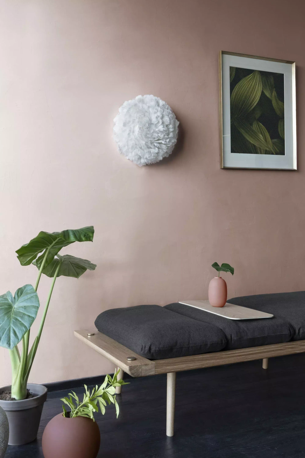 Umage :: Eos Up Large white wall lamp, diameter 70 cm