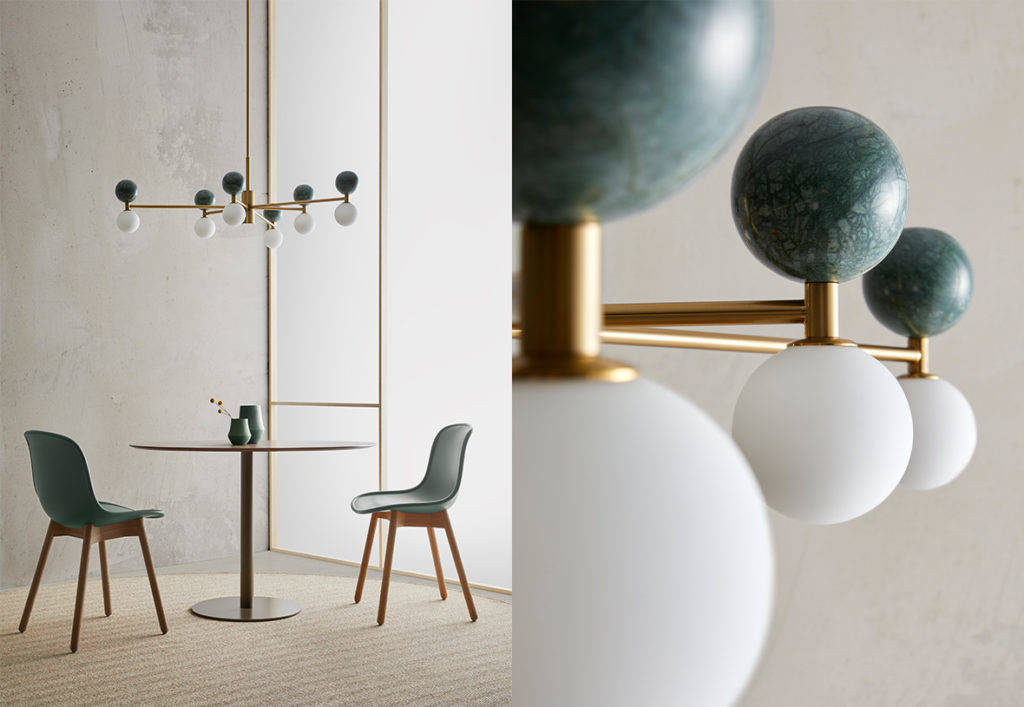 Aromas :: Hanging lamp Dalt white dia. 120 cm