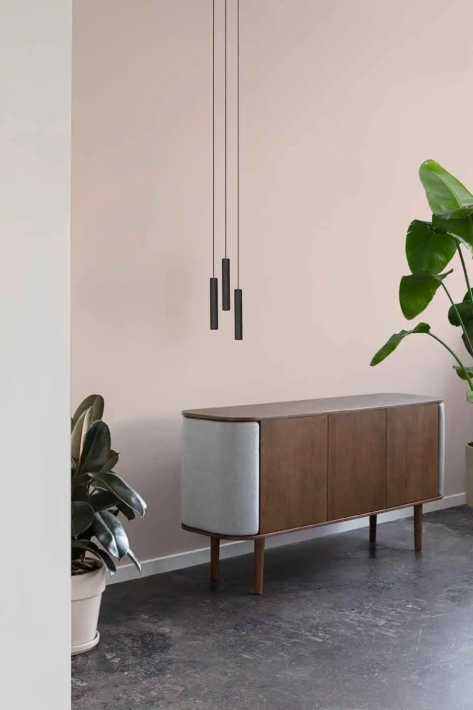 Umage :: Hängelampe aus Holz Chimes Höhe 22 cm schwarz