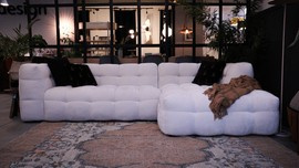 Nordic Line :: Sofa narożna / narożnik prawy Michelle (dawniej Michelin) prawy biały szer. 292 cm