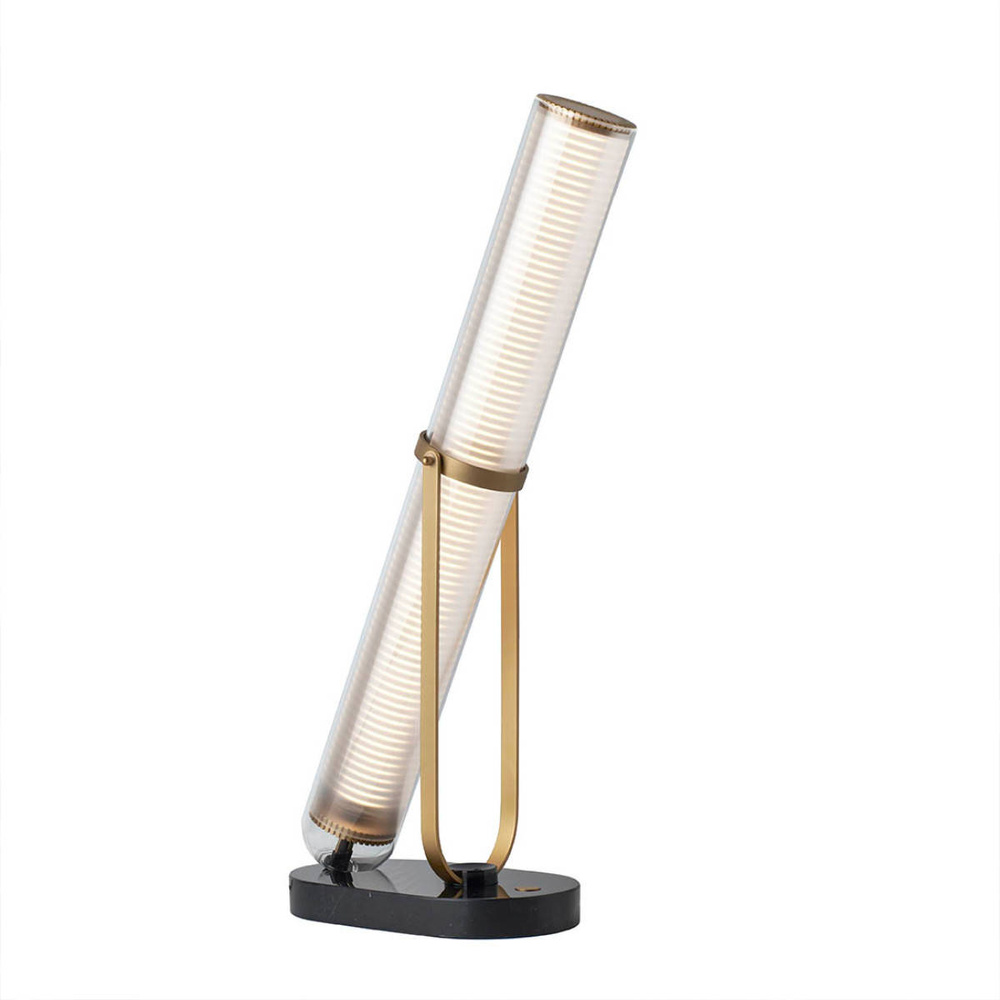 DCW:: La lampe Frechin table lamp, gold, height 65 cm