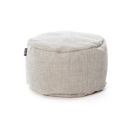 Roolf Living :: Puff gepolstert runden 70 cm beige