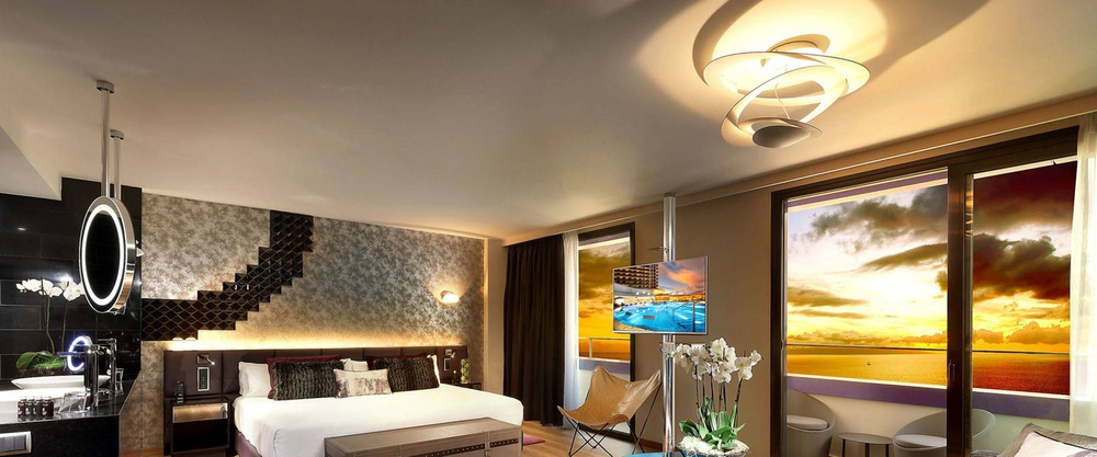 Artemide :: Lampa sufitowa / plafon Pirce mini soffitto złota śr. 69 cm