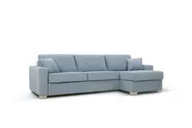 Sits :: Lukas upholstered corner sofa with sleeping function