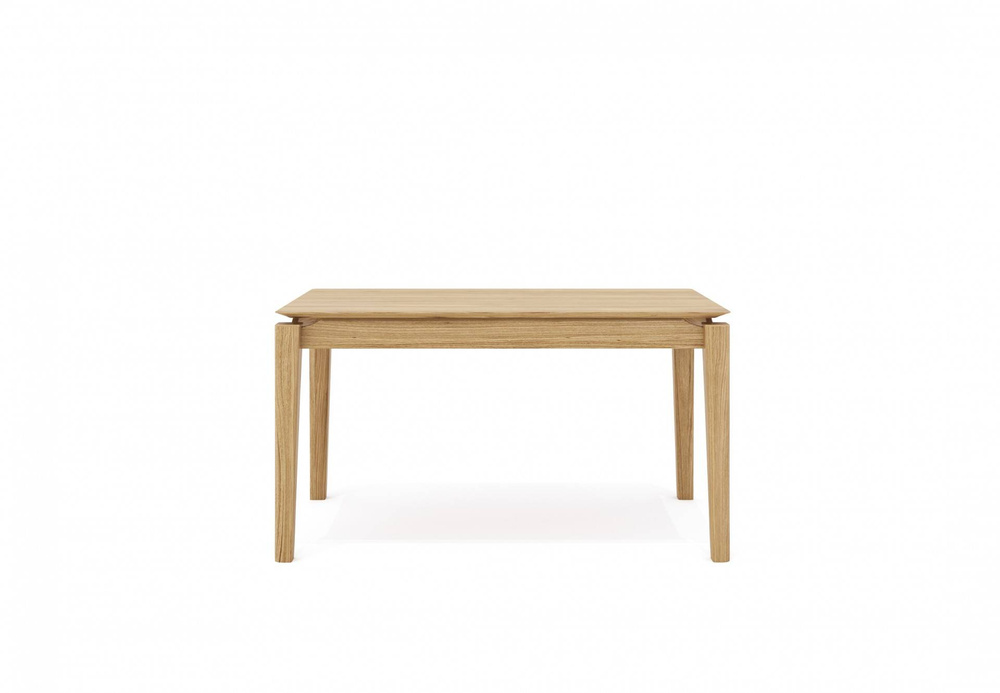 Selfia :: Chamfer oak wooden table - also available as an extendable version