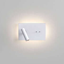 Astro :: Edge Reader Mini LED wall lamp, matt white, height 24.1 cm