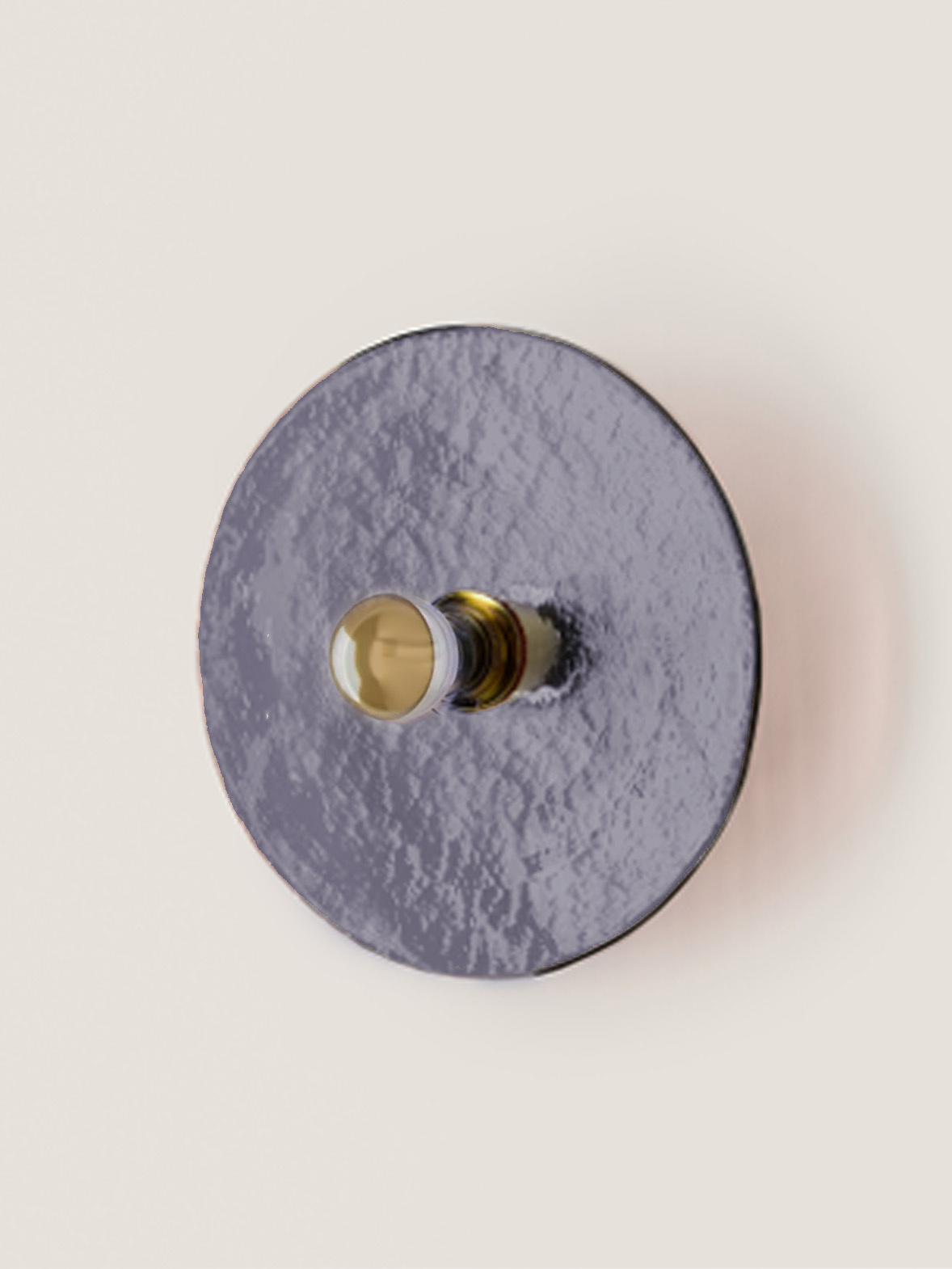 Aromas :: Nold wall lamp / sconce diameter 25 cm dark blue / gold metal