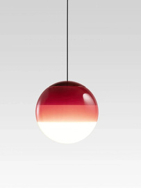 Marset :: Dipping hanging lamp, diameter 30 cm, red