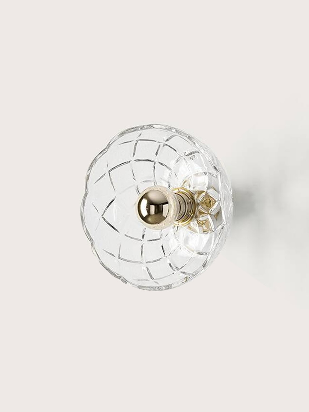 Aromas :: Lampa ścienna / kinkiet Lotto śr. 15 cm transparentny