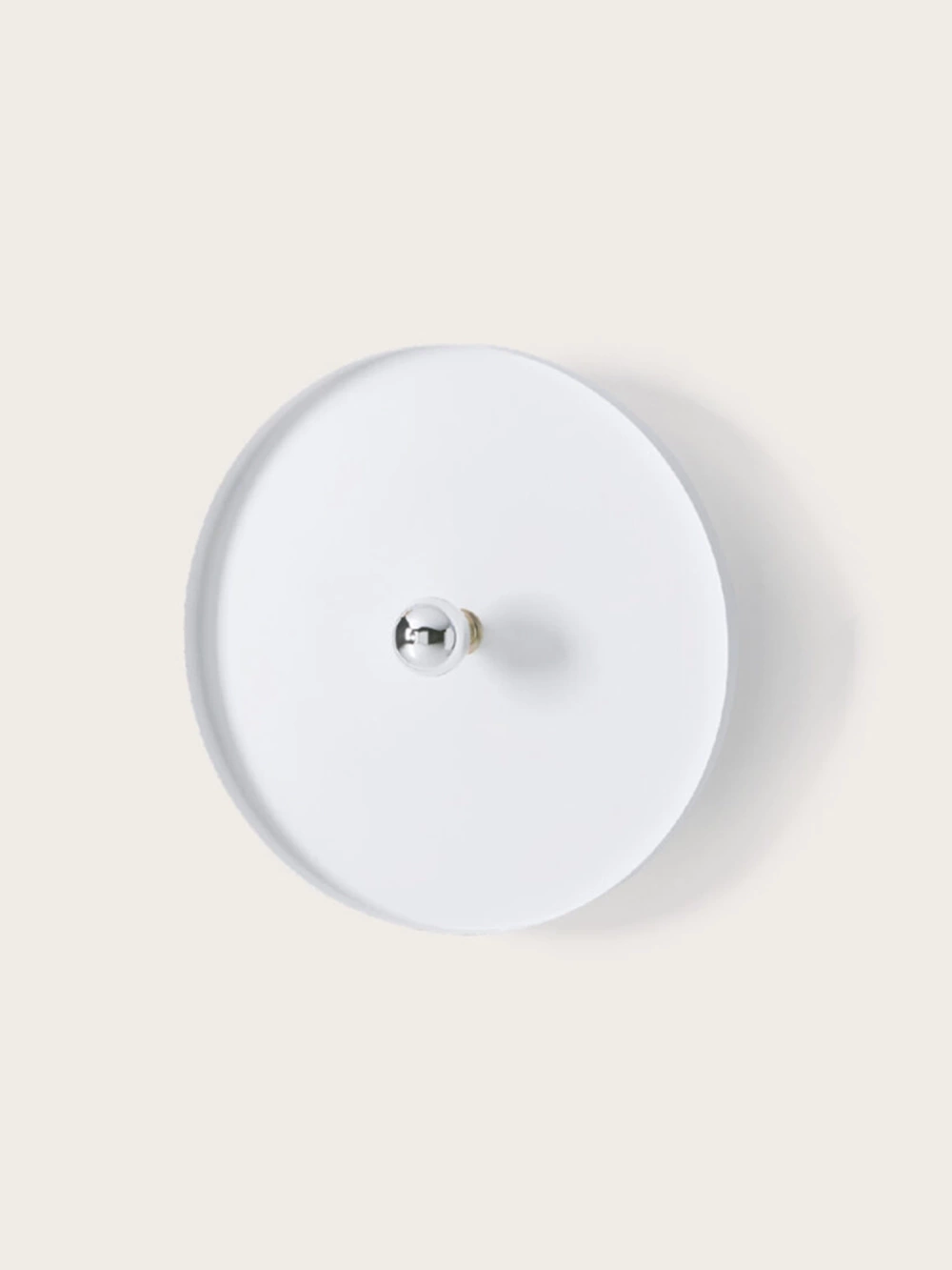 Aromas :: Lampa ścienna / kinkiet Arten śr. 70 cm biały matowy