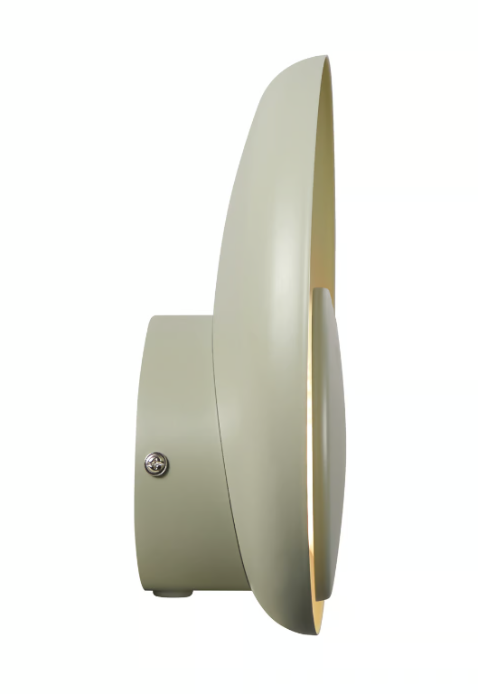 Nordlux :: Marsi wall lamp/sconce, diameter 21 cm, light green