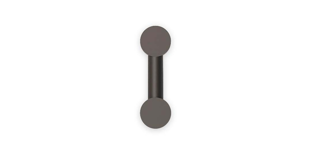 Robin :: Rigoberta Indirect Mono black wall lamp/sconce, height 26.5 cm