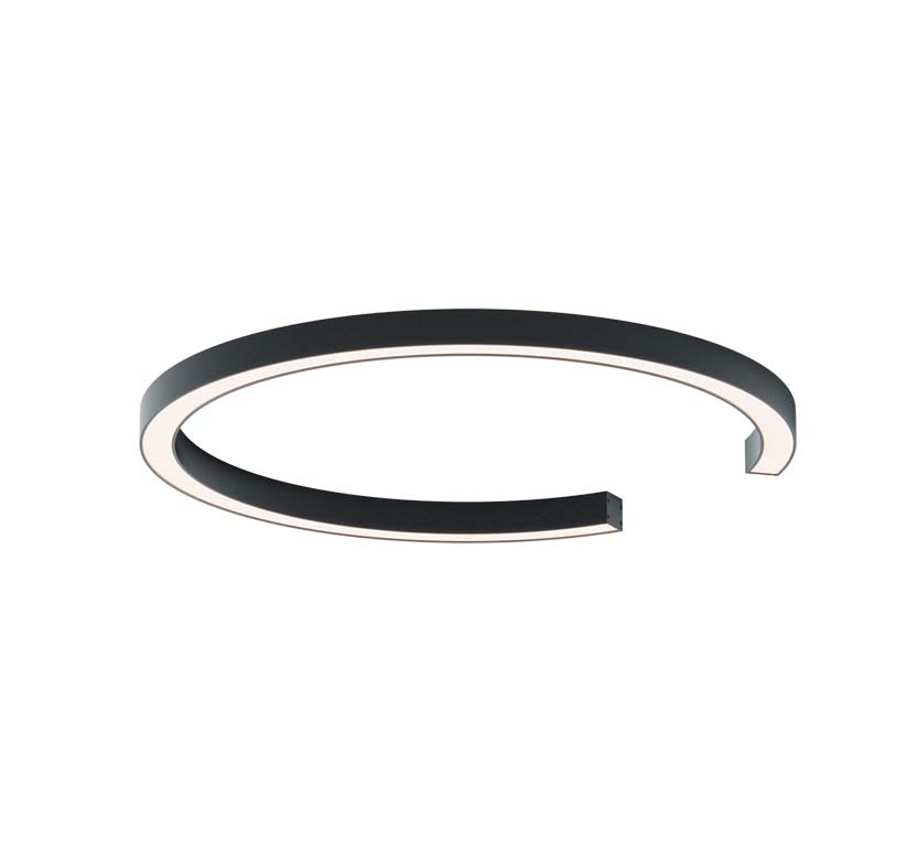 Robin :: Roberta DALI Deckenleuchte, schwarz, Durchmesser 65 cm
