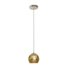 Contardi :: Hanging lamp Kubric So gold dia. 14 cm