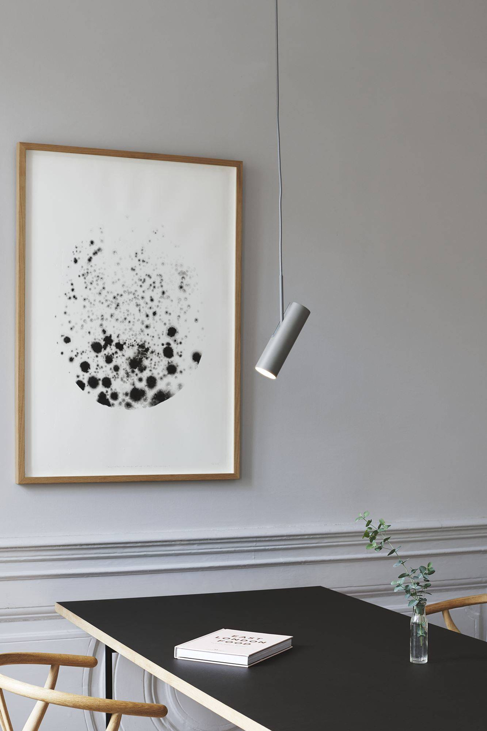 Design For the People :: Lampa wisząca MIB szara śr. 6 cm