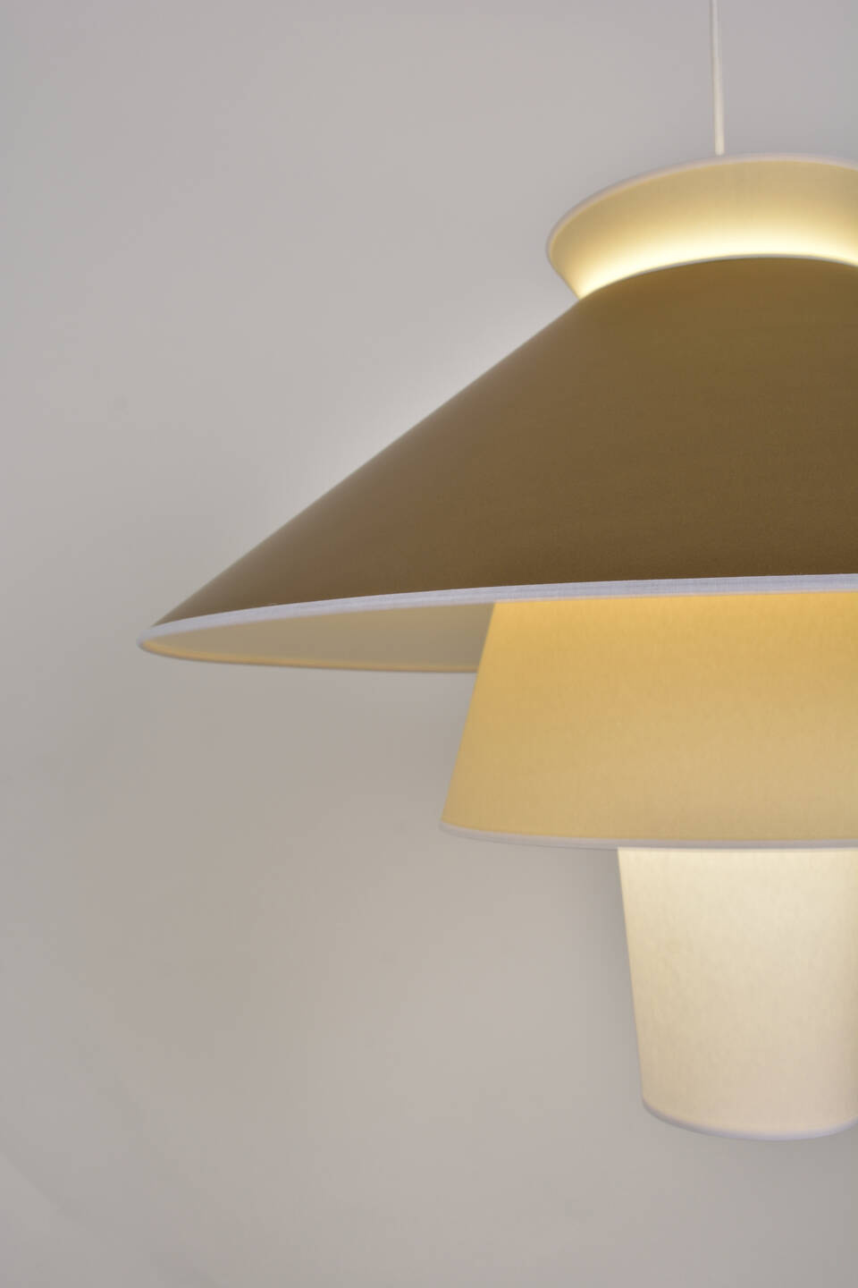 Market Set :: Ruche hanging lamp, diameter 78 cm, brown, size XL