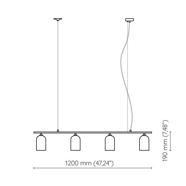 Embassy Interiors :: Urania Alabaster Quadruple Constellation Pendant Lamp/Chandelier