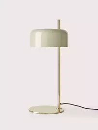 Aromas :: Tischlampe aus Metall Lalu Höhe 51 cm beige