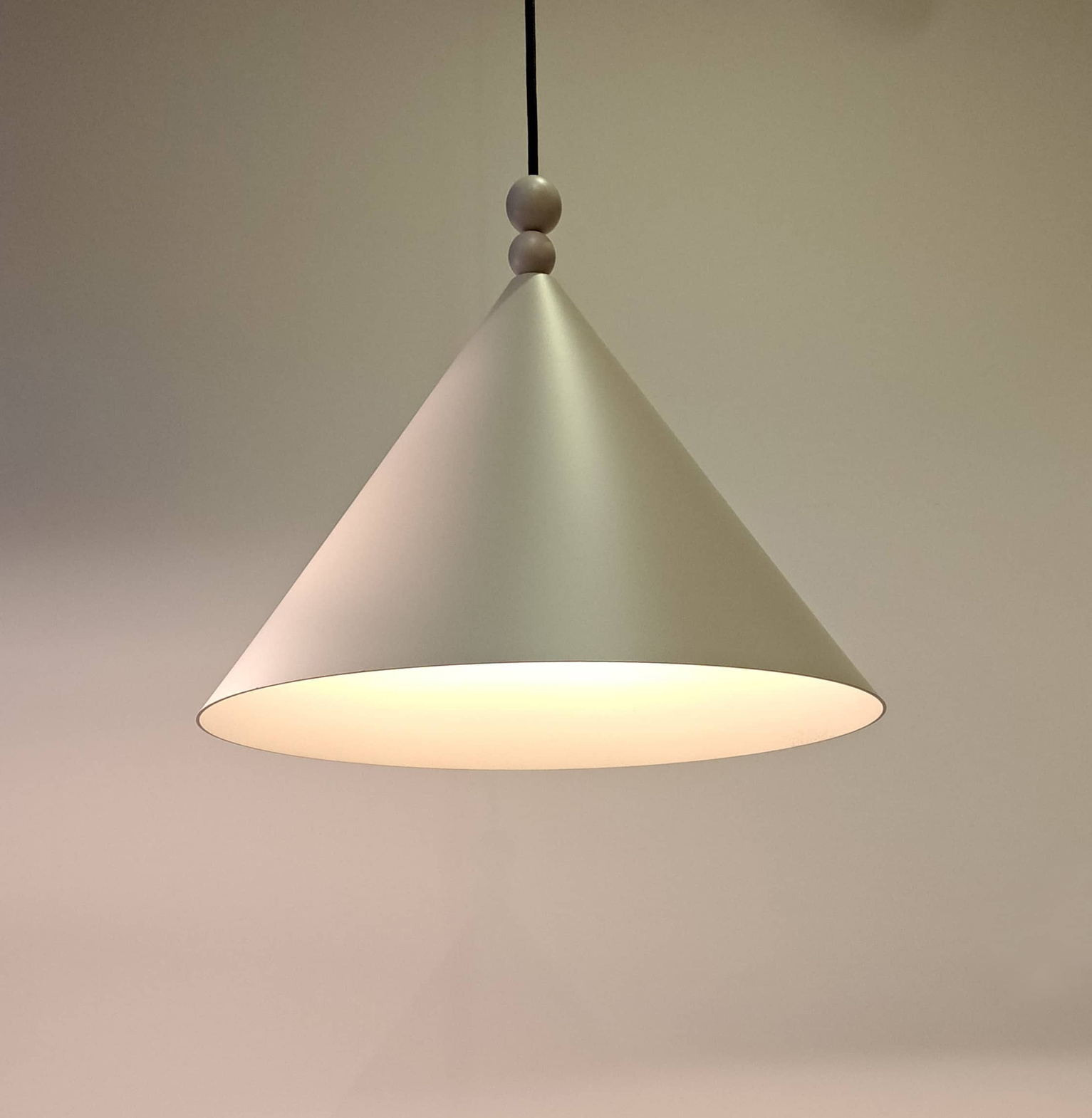 LOFTLIGHT :: Lampa wisząca Konko śr. 45 cm metalowa szara