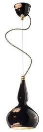Ferroluce :: Lampa wisząca Vintage czarna wys. 32 cm