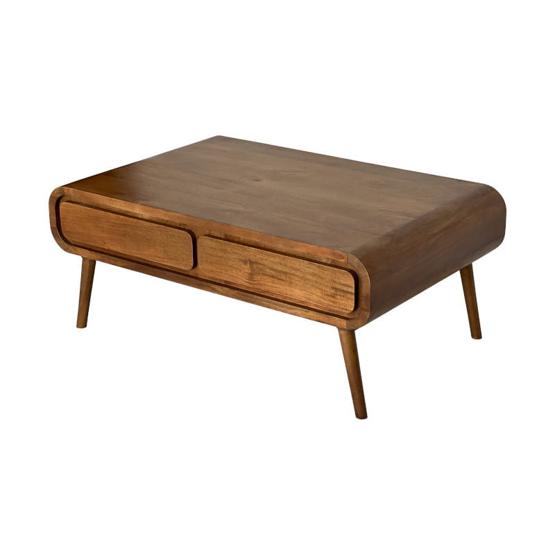 Table4U :: Gubbe wooden coffee table 110x70 cm amber color