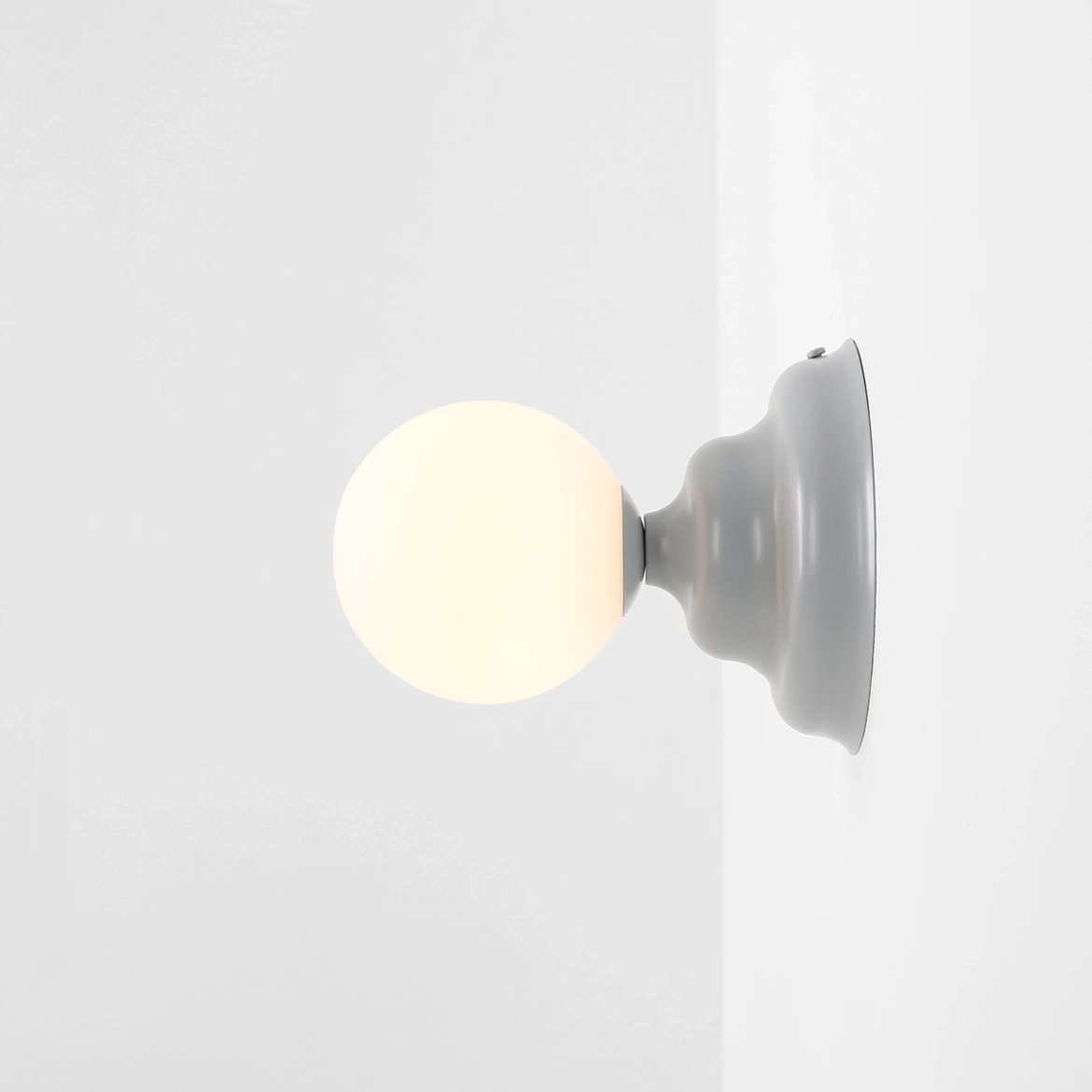 Artera :: Lampa sufitowa / plafon Fala S szer. 17 cm szary