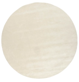 Carpet Decor :: Dywan Rio Ivory okrągły 100% wełna kremowy ręcznie wykonany