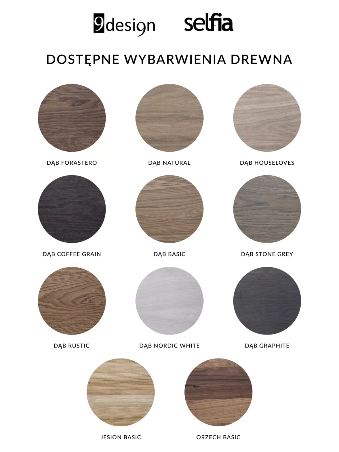 Selfia x 9design :: Stół Bold nierozkładany dębowy wybarwienie naturalne