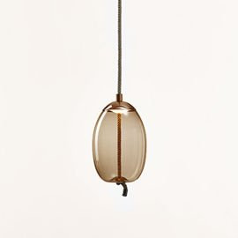 Z ekspozycji - Brokis :: Lampa wisząca Knot Uovo Smoke brown