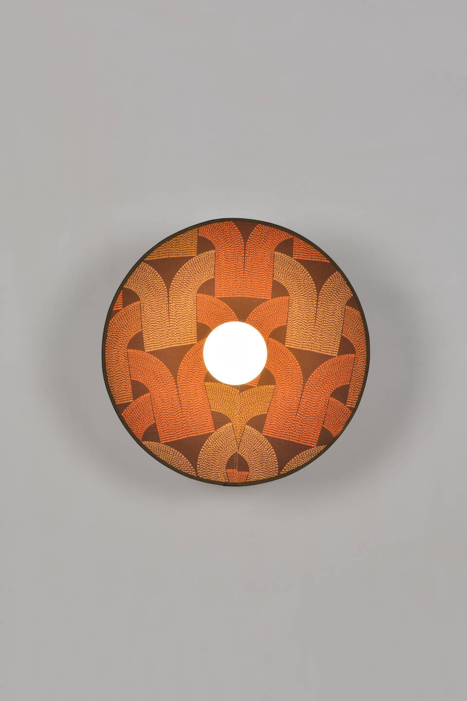 Market Set :: Gatsby Arcs Brique Wall Lamp, Diameter 40 cm