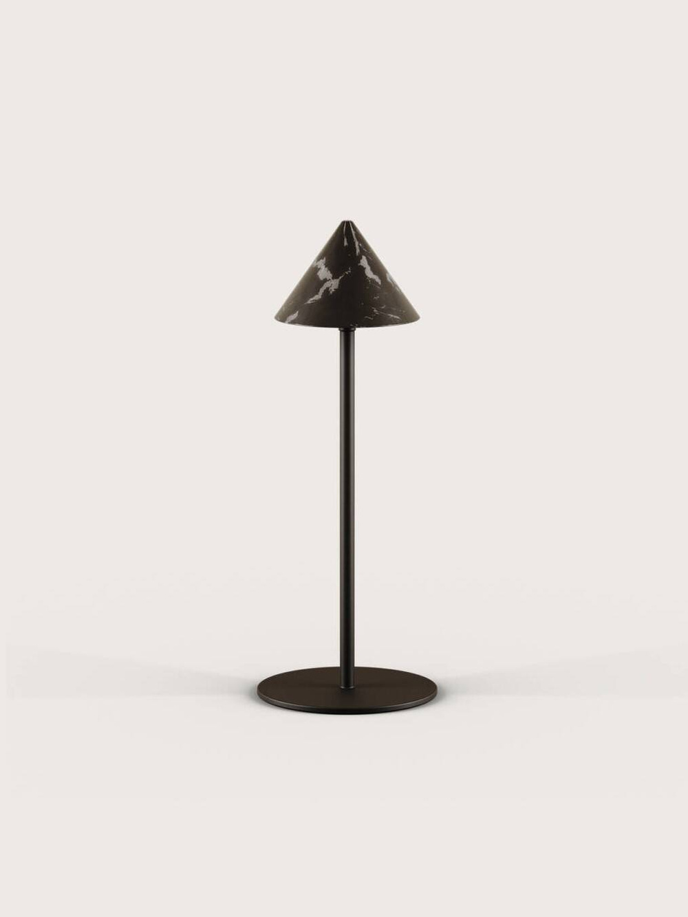 Aromas :: Anza table lamp, height 39.5 cm, black marble