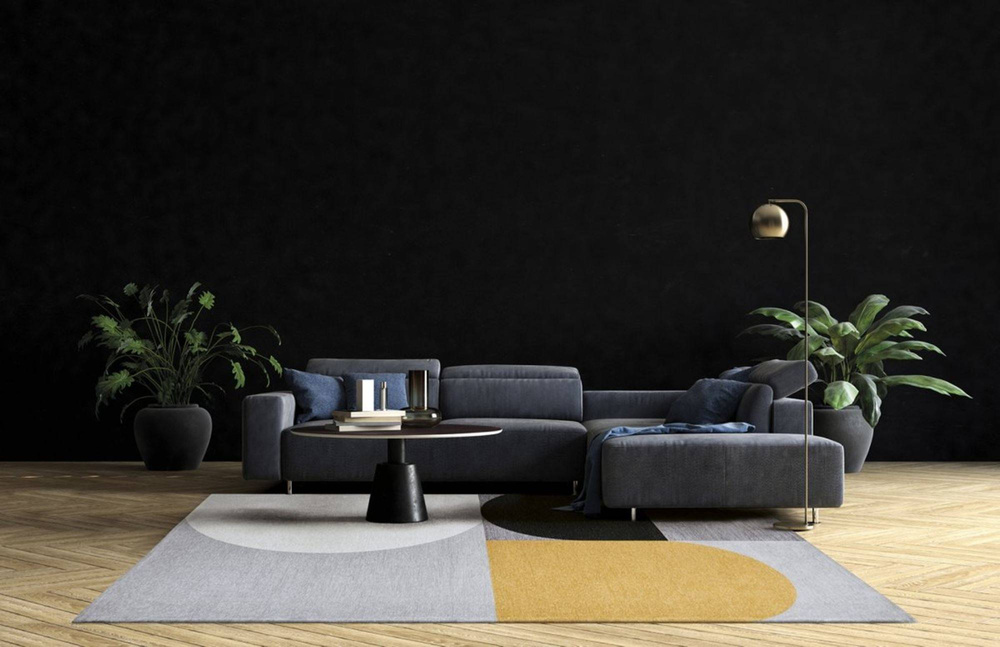 Carpet Decor :: Teppich Silva schwarz