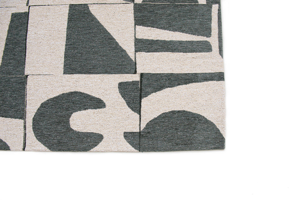 Louis De Poortere :: Papercut Dea Spray Rechteckiger Teppich 170x240 cm Beige-Grün