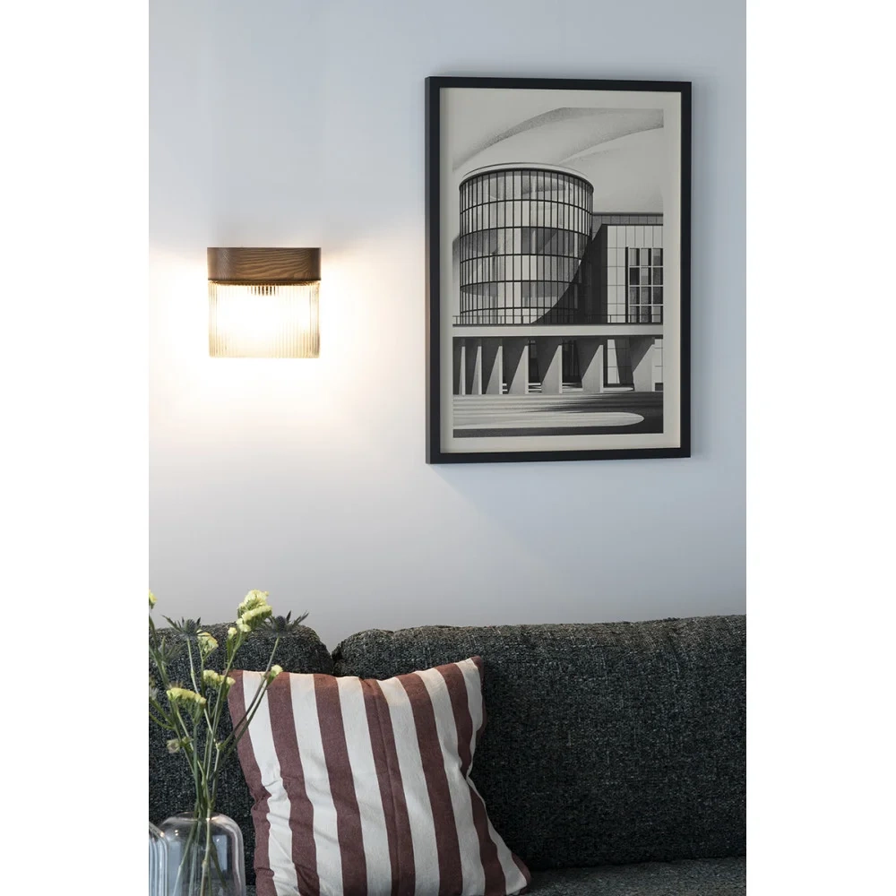 Ummo :: Flumina W A wall lamp, height 19 cm, black