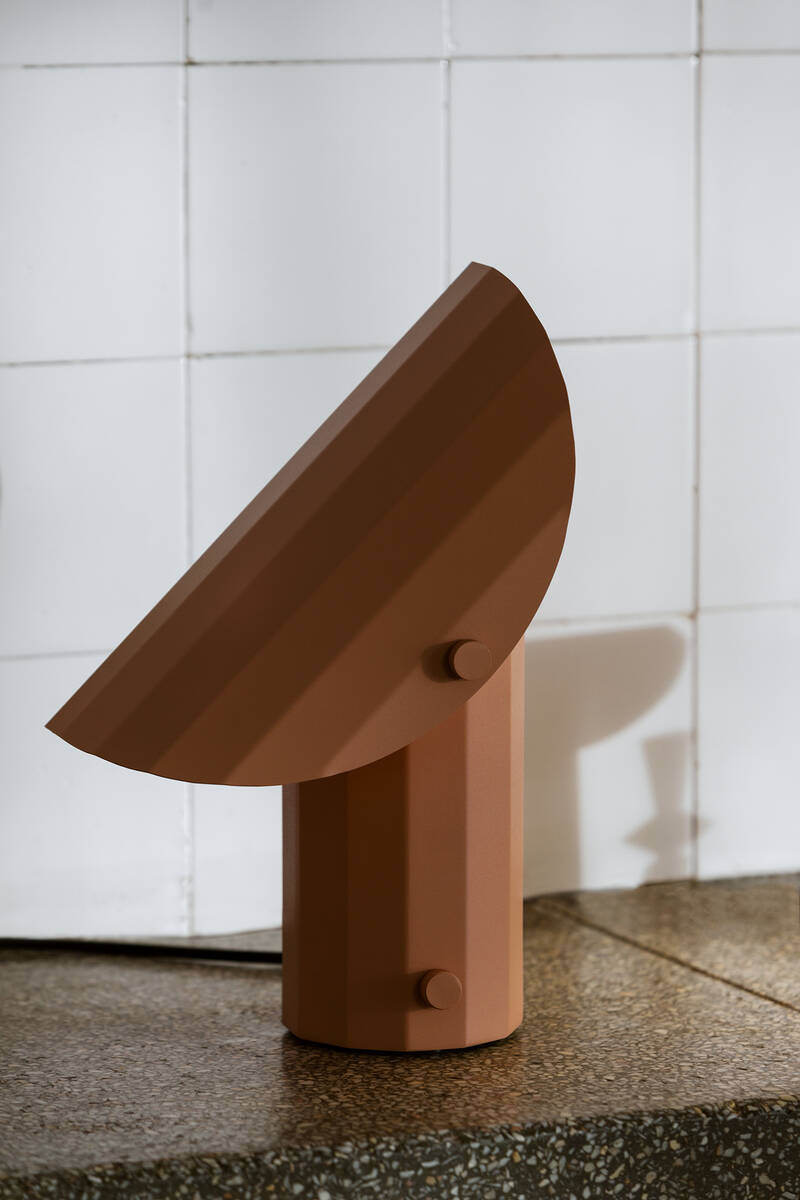 Kaspa :: Apolin Tischleuchte, Höhe 30 cm, rosa